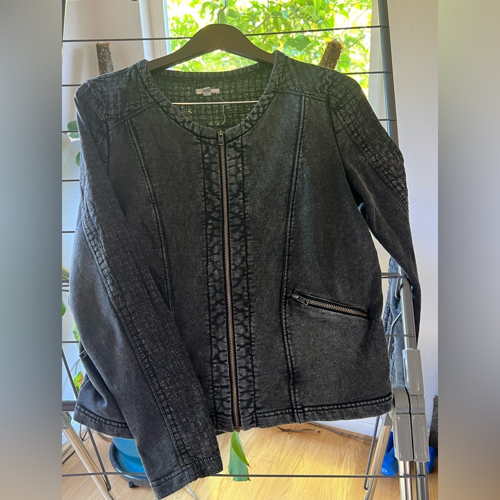 Ecote Charcoal Black Jacket